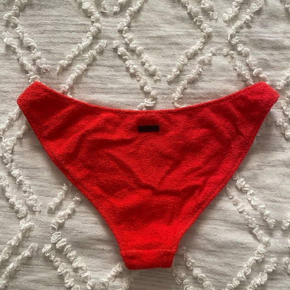 TRIANGL Red Bikini Bottoms Size XS - Picture 2 of 3